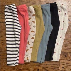 Zara Baby Girl Ribbed Leggings